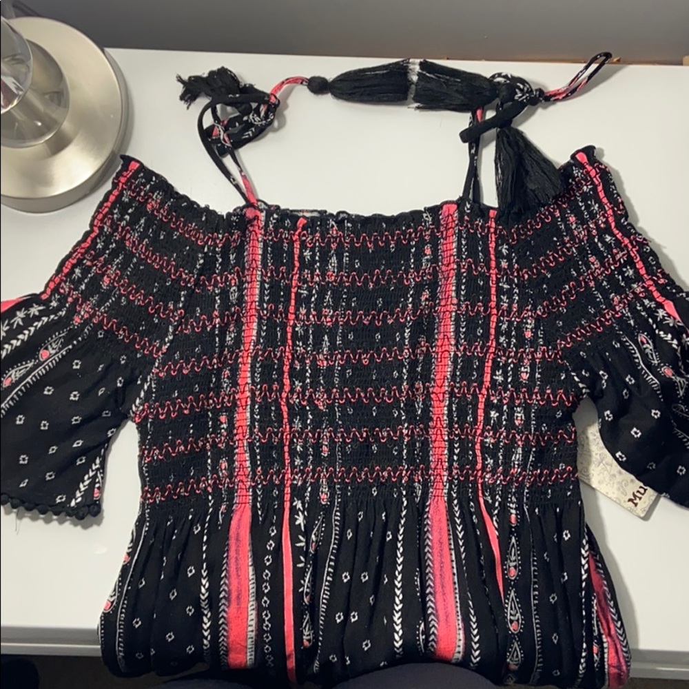 Off the shoulder dress